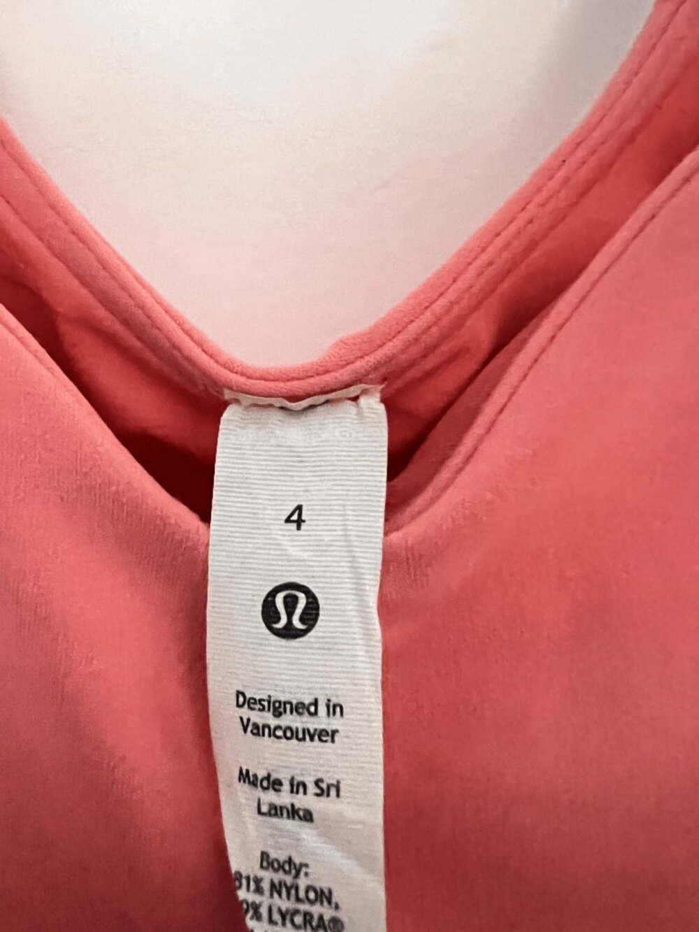 lululemon Align™ Tank Top - Raspberry Cream - Size 4 - Picture 2 of 4